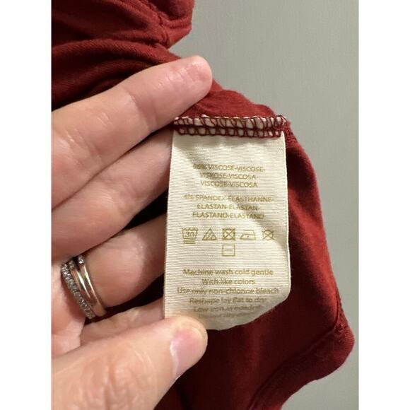 🔴Free People Women's Shindig Tank Red Size Small - Picture 3 of 6